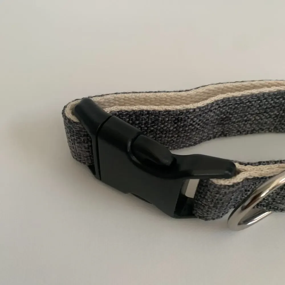 Pawsitive Adjustable Hemp Dog Collar Size L 16